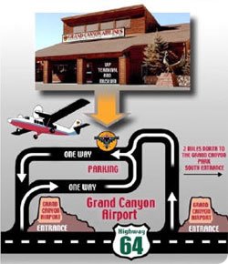 Grand Canyon Airlines Location