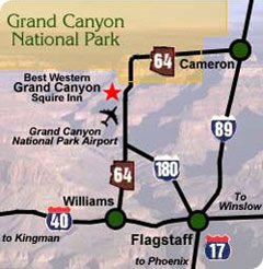 Grand Canyon Airlines Location